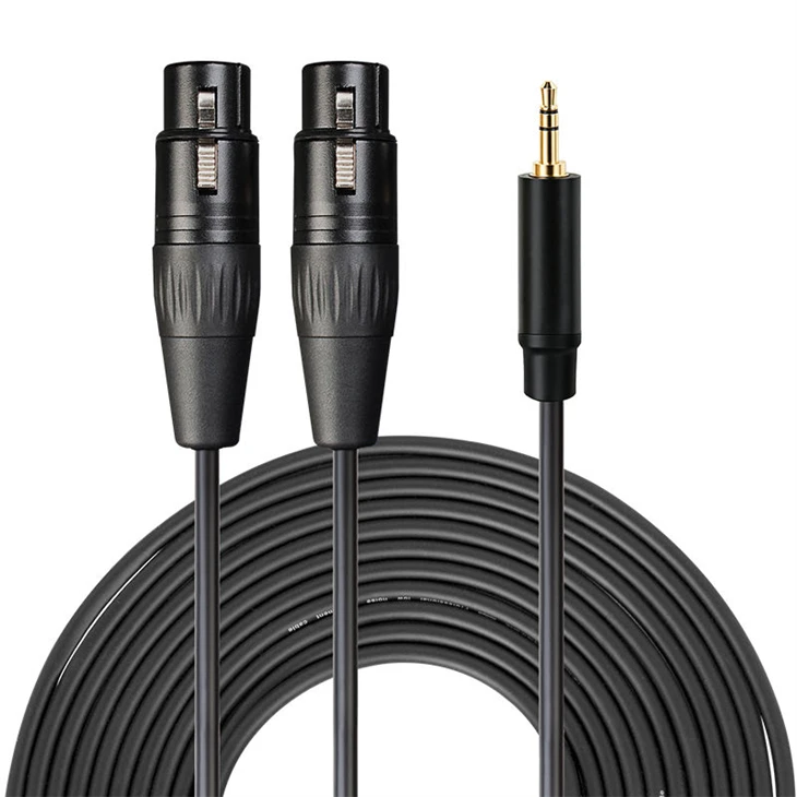 3.5mm To Dual XLR Female suppliers 3.5mm To Dual XLR Female suppliers