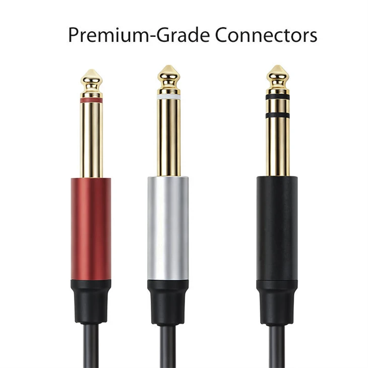 6.35mm Y Splitter Cable high quality 6.35mm Y Splitter Cable high quality