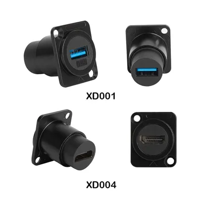USB C Panel Mount Coupler