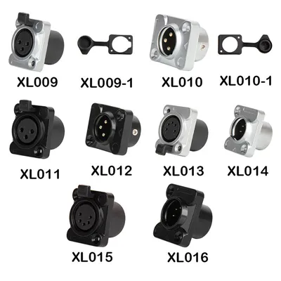 XLR Panel Mount Connector