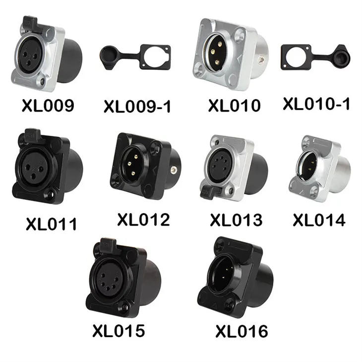 XLR Panel Mount Connector